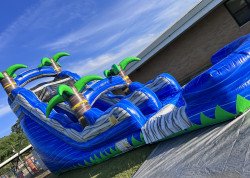 18ft Blue Waterslide